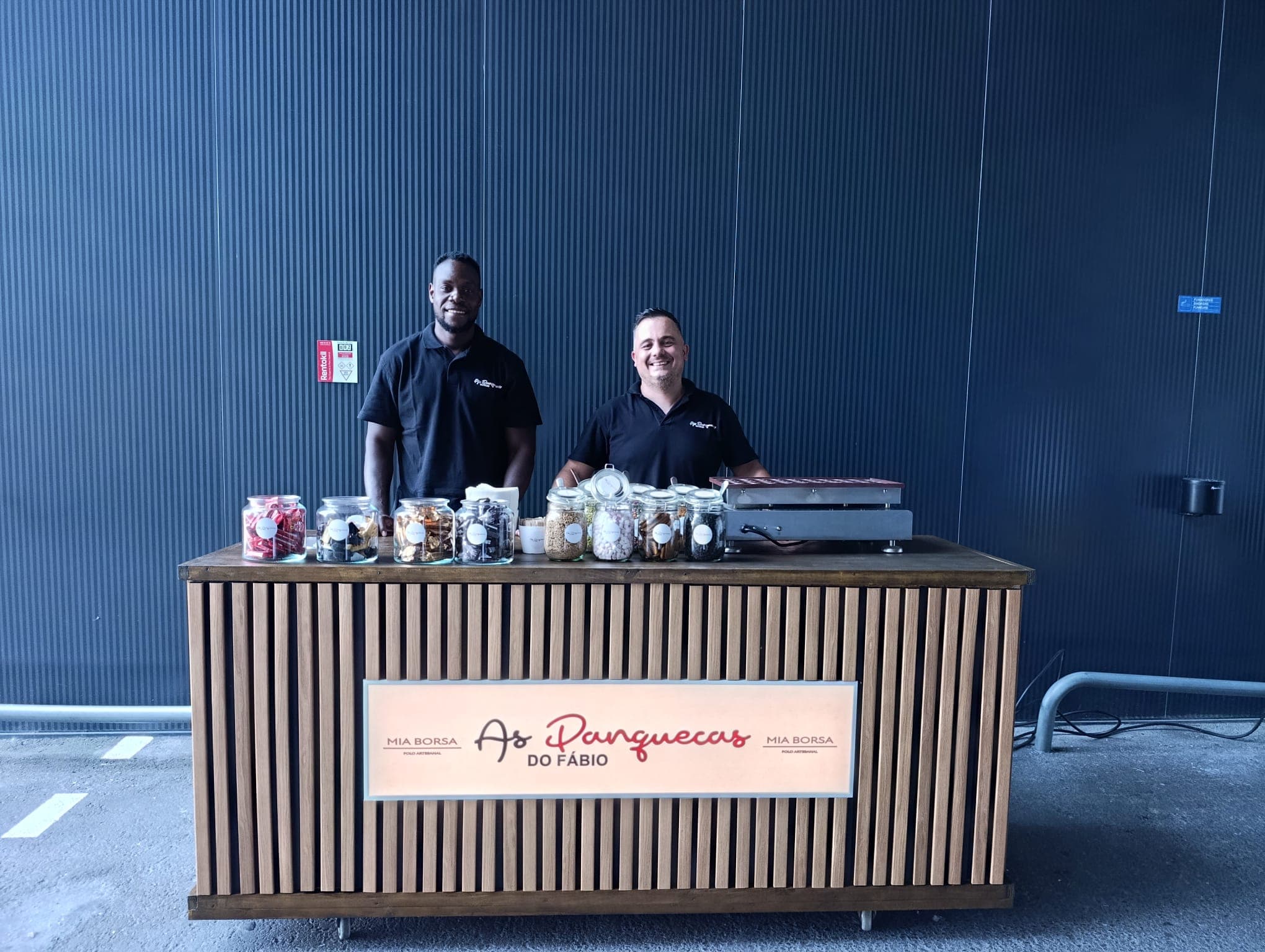 Equipa das Panquecas do FÃ¡bio num evento